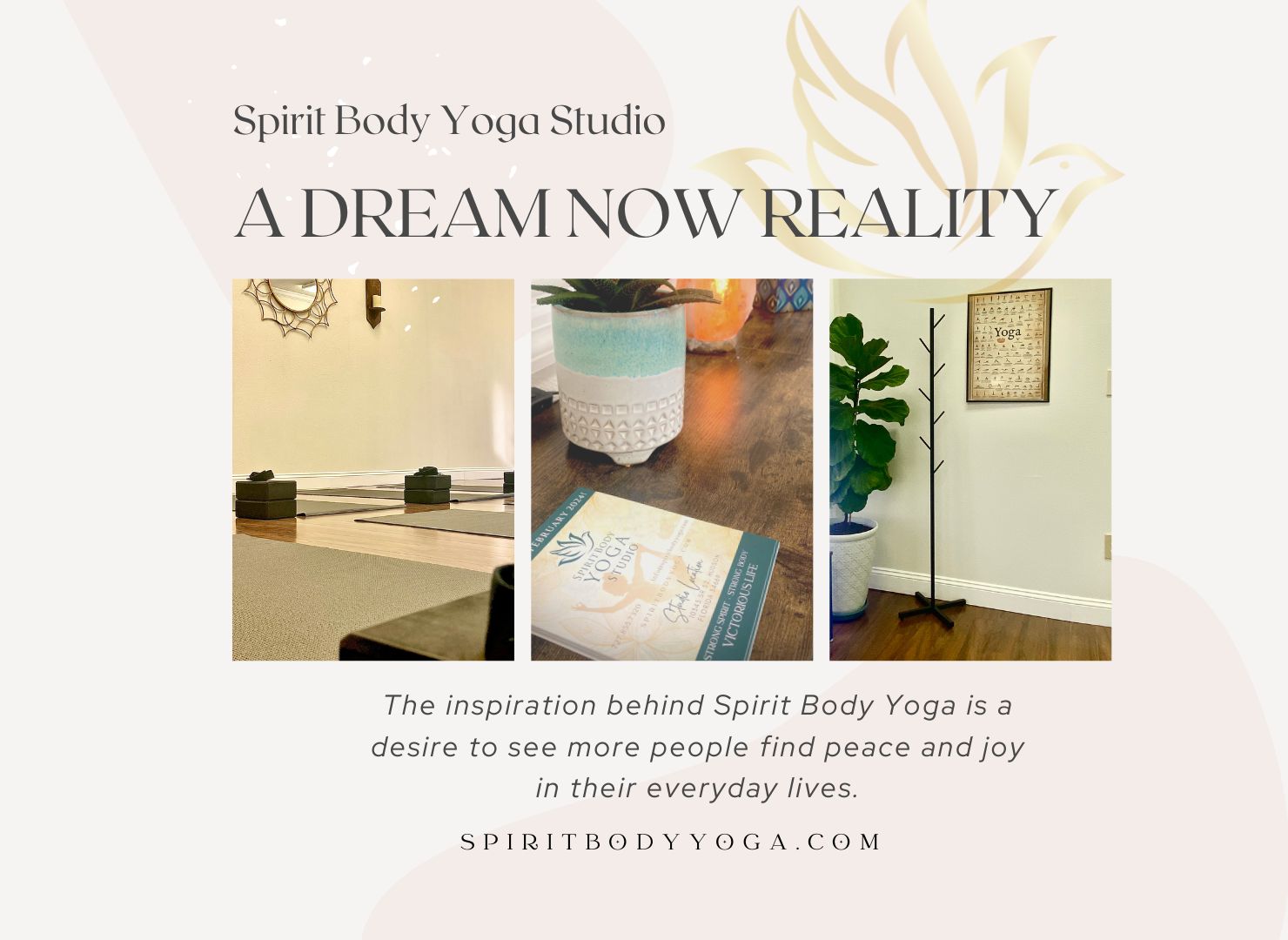 A Dream Now Reality-Spirit Body Yoga Studio!